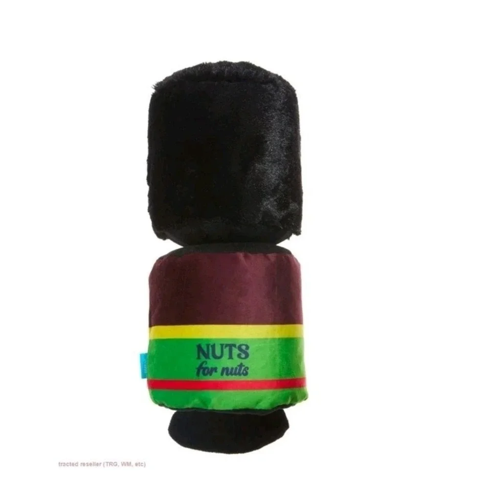 BARK‎ Howly Jowly Holidays Nutty Cracker Plush Dog Toy